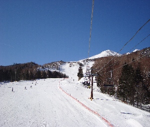 スキー、スノボ日和